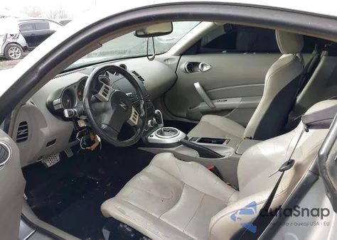 2006 Nissan 350Z Touring z USA, uszkodzony, nr VIN JN1AZ34D86M307672